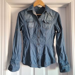 United Colors of Benetton denim shirt